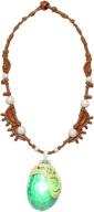 🐚 disney moana's enchanting seashell necklace logo