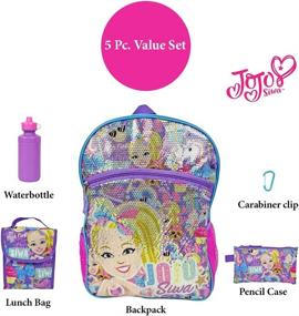 img 3 attached to 🎒 Shimmering Nickelodeon Sequin School Essentials for Girls: Elevate Your Back-to-School Style!