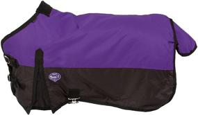 img 1 attached to Tough 1 600D Weatherproof Miniature Turnout Blanket - High-quality Poly Construction