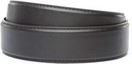 microfiber concealed men's accessories by anson belt buckle logo