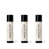 salt & stone spf 30 lip balm - reef safe, water-resistant broad spectrum lip protection - cruelty-free, gluten-free, made in usa logo