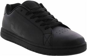 img 3 attached to 👟 DC Gaveler Athletic Shoes for Men - Black & Orange, Size 10.5