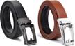 ratchet belt genuine leather automatic men's accessories in belts logo