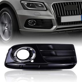 img 3 attached to Runmade Front Bumper Lower Passenger Side Fog Light Grill - Compatible with Audi Q5 2013-2015