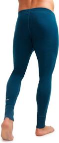 img 2 attached to 🧦 Ultimate Comfort and Performance: Merino.tech 100% Merino Wool Base Layer Mens Bottom Pants with Thermal Underwear Long Johns + Wool Socks