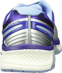 img 2 attached to 👟 Saucony Azura Women's Sneaker - Classic White/Grey Design, Size 7 M US