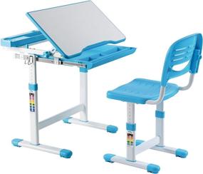 img 4 attached to 🚀 Revolutionary Mount Adjustable Ergonomic Children's Workstation Furniture and Kids' Furniture for Enhanced Comfort and Productivity