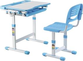 img 3 attached to 🚀 Revolutionary Mount Adjustable Ergonomic Children's Workstation Furniture and Kids' Furniture for Enhanced Comfort and Productivity