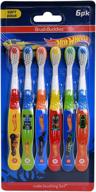 🚗 hot wheels 6pk toothbrush by brush buddies - pack of 1 logo