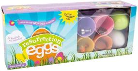 img 4 attached to Easter Egg Set with 12 Religious Figurines: Resurrection Eggs for Meaningful Celebrations