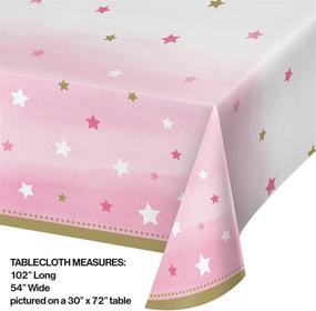 img 1 attached to Creative Converting 322255 Star Girl Tablecover