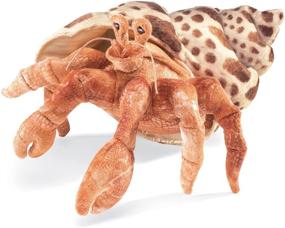 img 4 attached to Folkmanis Hermit Crab Hand Puppet: A Fun and Interactive Toy for Imaginative Play