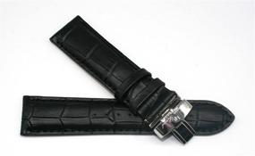 img 2 attached to Lucien Piccard Alligator Genuine Leather Men's Watches