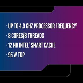 img 2 attached to 💻 Enhanced Intel Core i7-9700K 8-Core Desktop Processor up to 3.6 GHz Turbo Unlocked LGA1151 300 Series with 95W Power