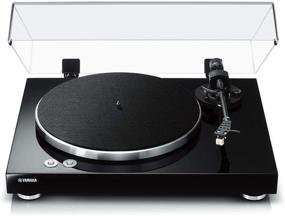 img 4 attached to Yamaha TT-S303 Hi-Fi Vinyl Belt Drive Turntable – Piano Black: Experience Unmatched Sound Quality