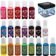 spedtees candle dye - high-quality liquid candle dye kit with 20 vibrant colors for diy candle making supplies logo