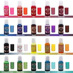 img 3 attached to Spedtees Candle Dye - High-Quality Liquid Candle Dye Kit with 20 Vibrant Colors for DIY Candle Making Supplies