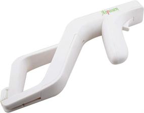 img 2 attached to 🔫 Aiposen Zapper Light Gun for Nintendo Wii – Enhance Shooting Games with Remote / Nunchuk Compatibility (White)