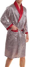 img 2 attached to 🛀 Size 2XL Haseil Luxurious Printed Bathrobes