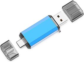 img 4 attached to 🔌 KOOTION 64GB USB C Flash Drive - 2 in 1 USB 3.0 + USB Type C Thumb Drive | High Speed up to 90 MB/s | Dual OTG USB Stick for Samsung, Huawei, MacBook, Chromebook Pixel, and More