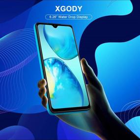 img 3 attached to 📱 Смартфон Xgody X3 разблокирован: 6,3-дюймовый HD перфорированный экран, Android 9.0, Dual SIM-Free, дешевый мобильный телефон с функцией распознавания лица и камерами красоты 8 МП.