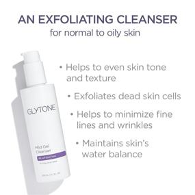 img 2 attached to 🌿 Glytone Mild Gel Cleanser: Exfoliate and Moisturize with 4.7 Free Acid Value Glycolic Acid and Glycerin!