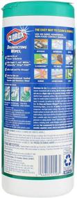 img 2 attached to 🌿 Double the Freshness: 2 Sets of Fresh Scent Disinfecting Wet Wipes, Cloth, 35/Canister