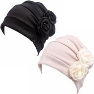 honenna chemo caps headwear for women: turbans, beanies, flowers, hats, headwrap for cancer patients with hair loss logo