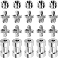 anwenk 1/4 to 3/8 screw adapter converter: transform threaded screws for camera accessories logo