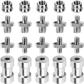 img 4 attached to Anwenk 1/4 to 3/8 Screw Adapter Converter: Transform Threaded Screws for Camera Accessories