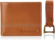 кожаный кошелек timberland slimfold matching логотип