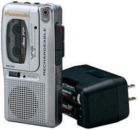 img 4 attached to Улучшенный магнитофон Panasonic RN-505 с аккумулятором и системой голосовой активации.