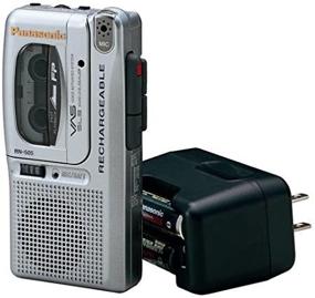 img 3 attached to Улучшенный магнитофон Panasonic RN-505 с аккумулятором и системой голосовой активации.