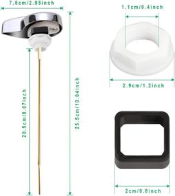 img 1 attached to 🚽 Windspeed Side Mount Toilet Tank Flush Lever Handle: Enhance Your Toilet's Flush with Ease