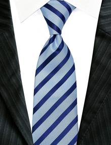 img 1 attached to 👔 Enhance Your Style with the Microfibre Towergem Stripe Polyester Necktie - Perfect Men's Accessories for Ties, Cummerbunds & Pocket Squares