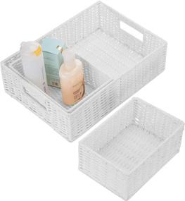 img 3 attached to MyGift Nesting Storage Multipurpose Organizer