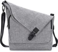👜 amhoo women's faux leather crossbody bag - versatile handbags for shoulder, hobo totes - polyester messenger purse logo