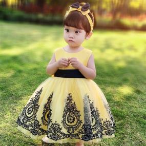 img 1 attached to Christening Birthday Christmas Occasion Princess Apparel & Accessories Baby Boys for Clothing