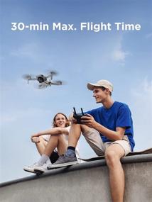 img 1 attached to 📷 DJI Mini SE - Camera Drone with 3-Axis Gimbal, 2.7K Camera, GPS, 30-Min Flight Time, Reduced Weight: A Compact and Powerful 249g Mini Drone in Gray