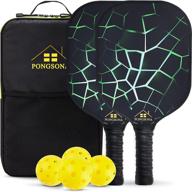 pongsona pickleball paddles standard honeycomb logo
