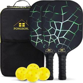 img 4 attached to Pongsona Pickleball Paddles Standard Honeycomb