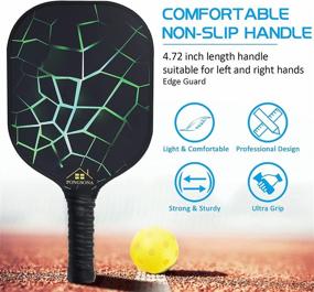 img 1 attached to Pongsona Pickleball Paddles Standard Honeycomb