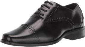 img 4 attached to STACY ADAMS Barris Cap Toe Oxford