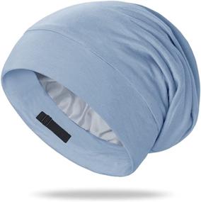 img 4 attached to OLESILK Sleep Bonnet Sleeping Slouchy Tools & Accessories