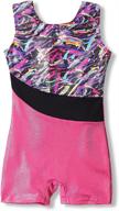 girls gymnastics leotards shorts purple sports & fitness логотип