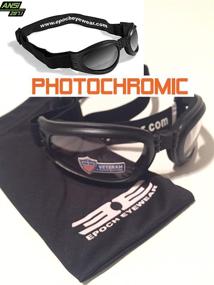 img 2 attached to Epoch Eyewear Photochromic Motorcycle Folding