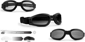 img 1 attached to Epoch Eyewear Photochromic Motorcycle Folding