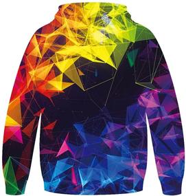 img 3 attached to 👕 Realistic Printed Pullover Hoodies for Boys - Fashionable Boys' Clothing in Hoodies & Sweatshirts