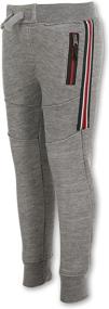 img 4 attached to 👖 Sweatpants Joggers for Boys' Athletic Clothing by ONE POINT via Pants