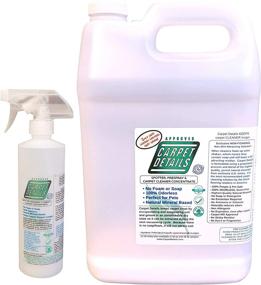 img 4 attached to 🧼 Carpet Details Gallon: Effective 16X Concentrate and Odorless Pet Carpet Cleaning Solution with Free Sprayer